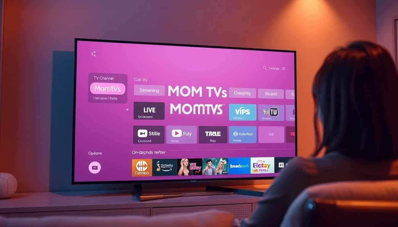 streaming app interface